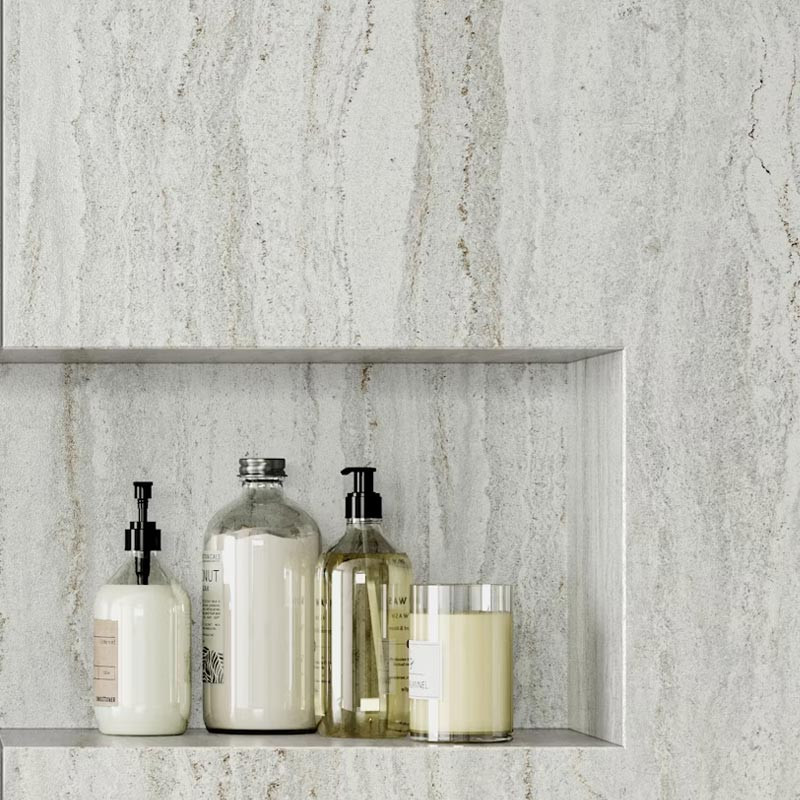 Plan de travail cuisine et salle de bain en céramique Dekton® sur mesure pietraEdition Trevi